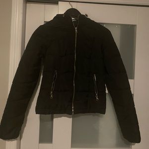 Fashio Nova Black Puffer Jacket